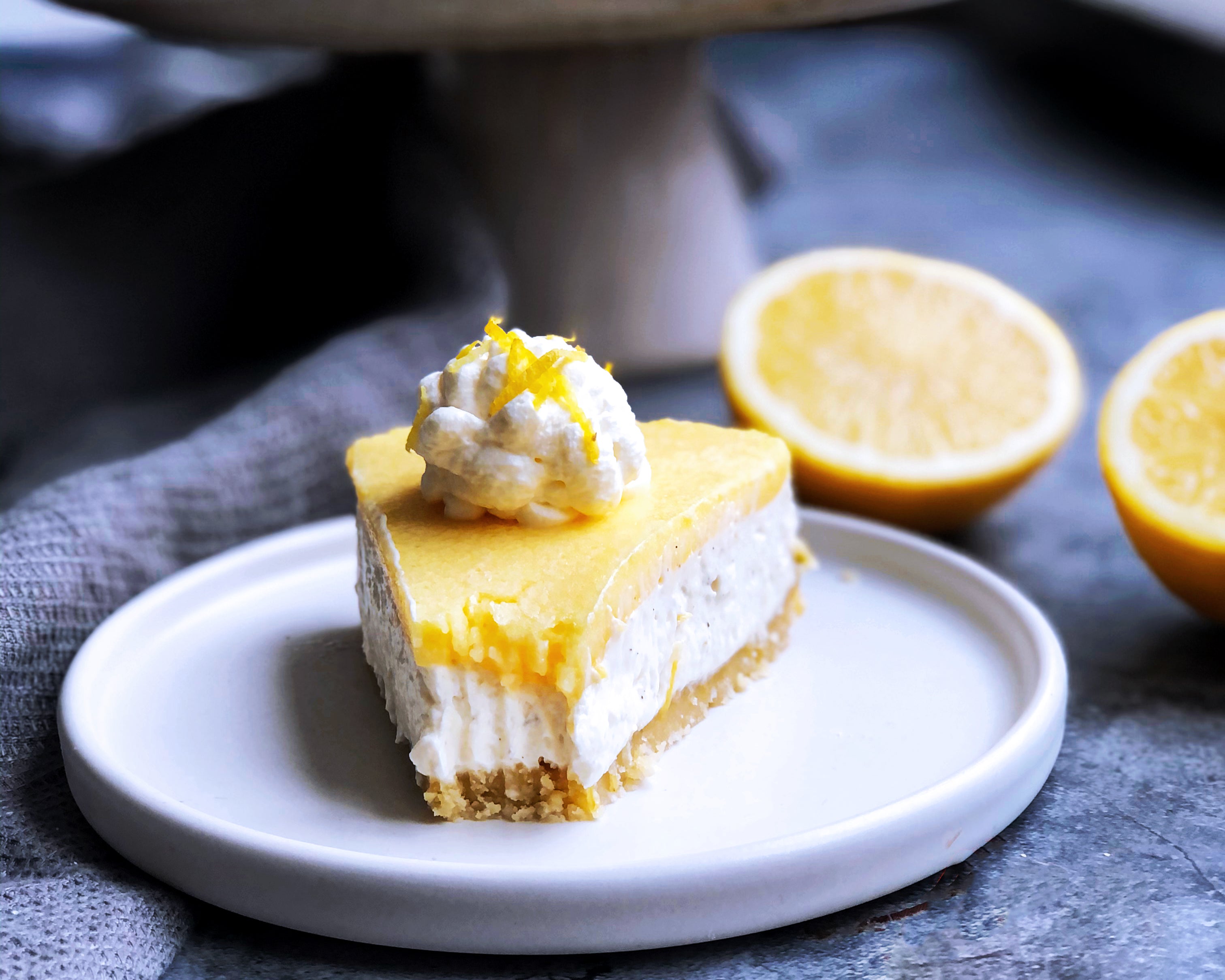 No Bake Lemon Cheesecake