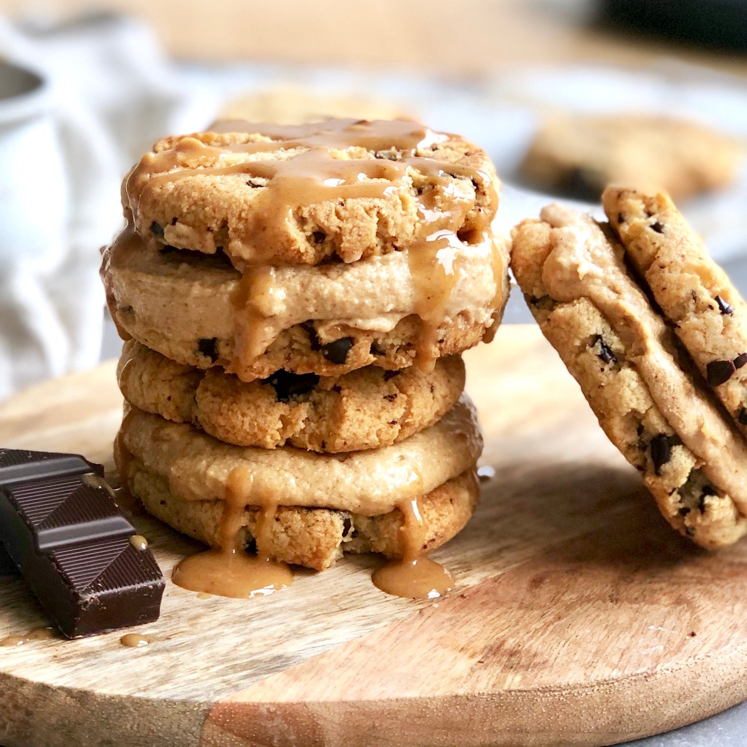 Chocolate Chip Cheesecake Cookies