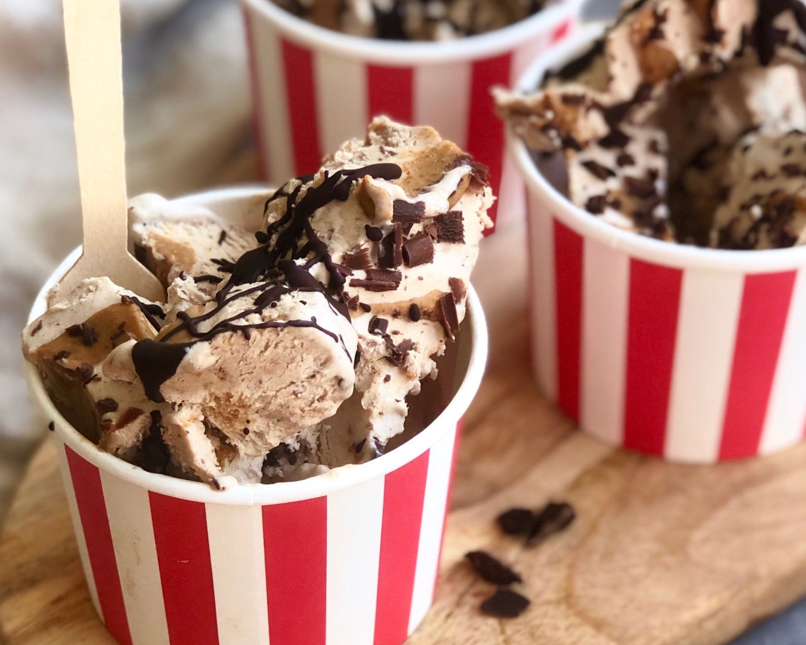 Sugar Free Chocolate Peanut Butter Ice Cream