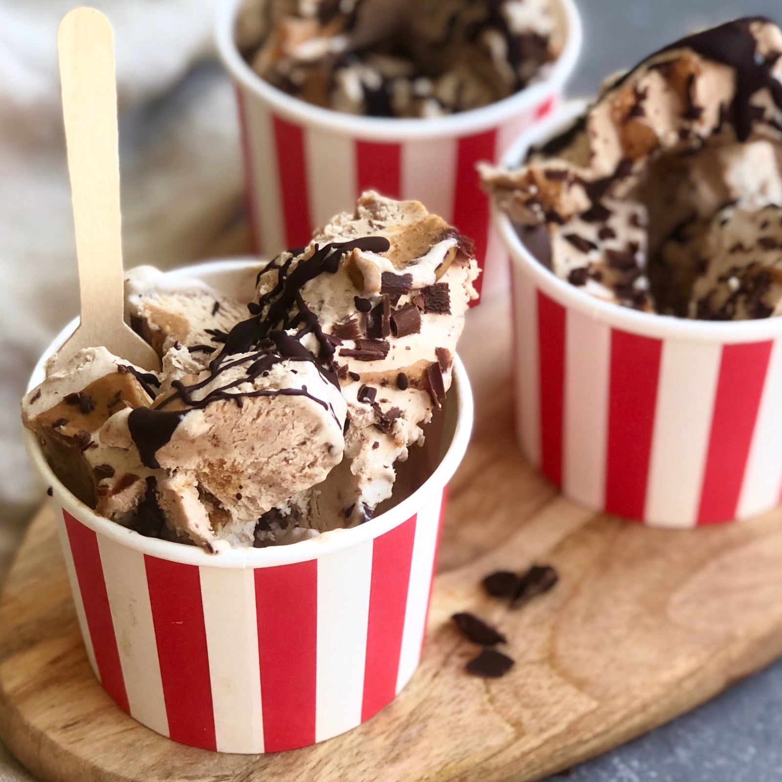 Sugar Free Chocolate Peanut Butter Ice Cream