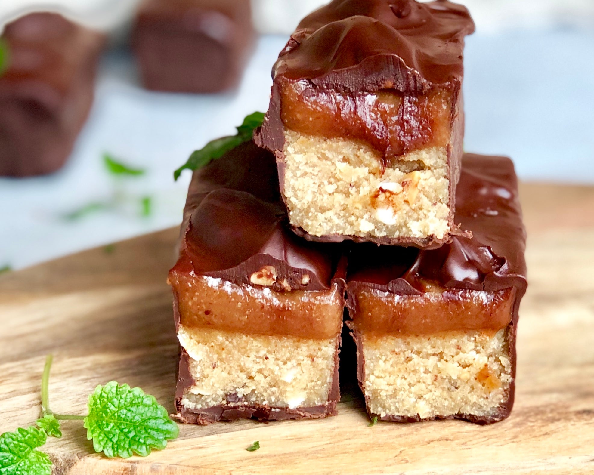 Cookie Dough Snickers Bars