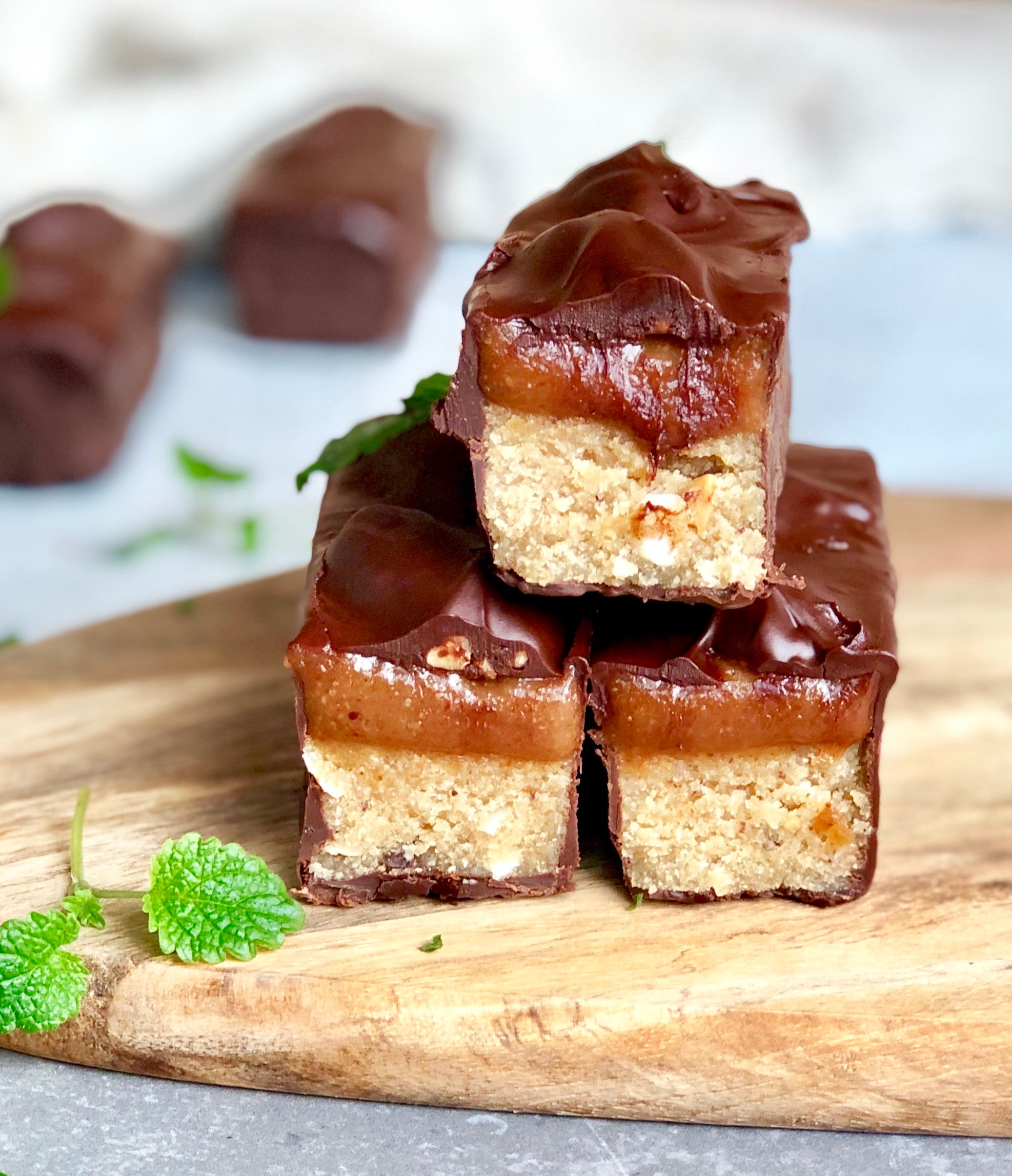 Cookie Dough Snickers Bars