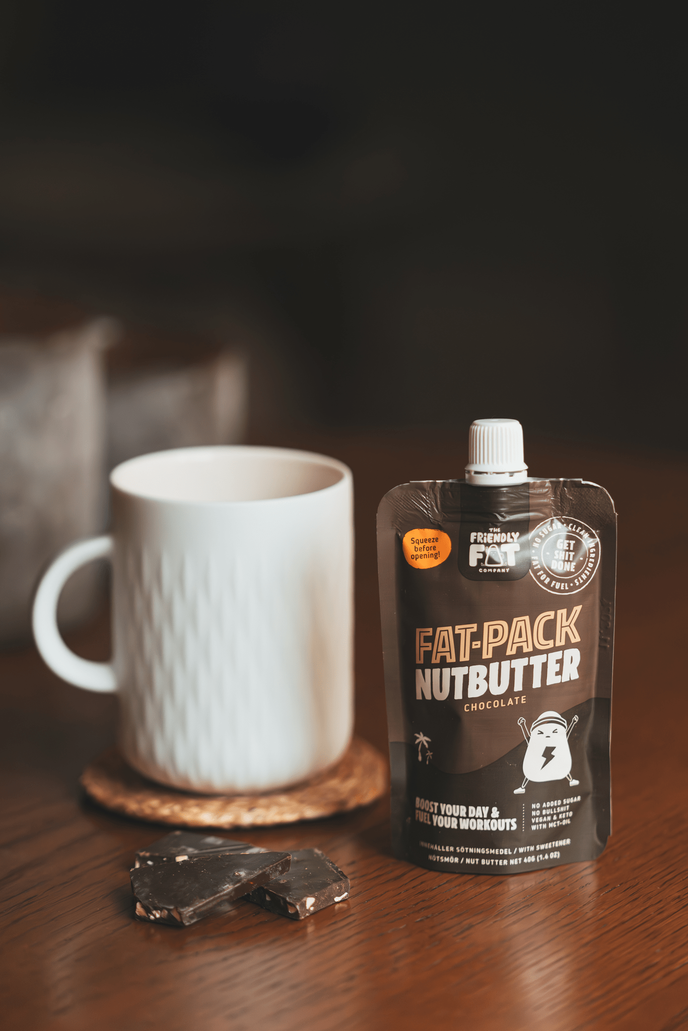 Nut Butter Chocolate (x12) - The Friendly