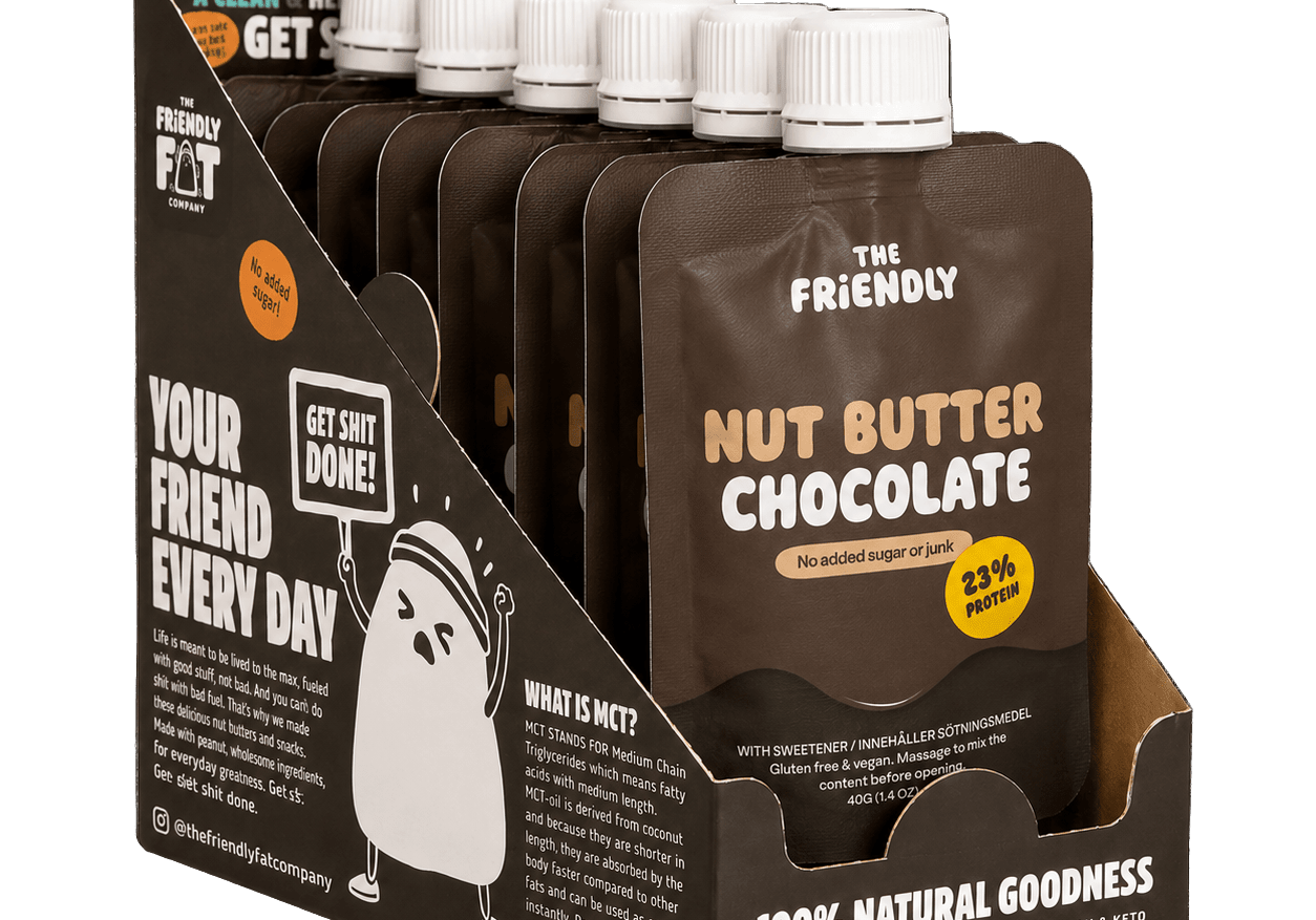 Nut Butter Chocolate (x12) - The Friendly