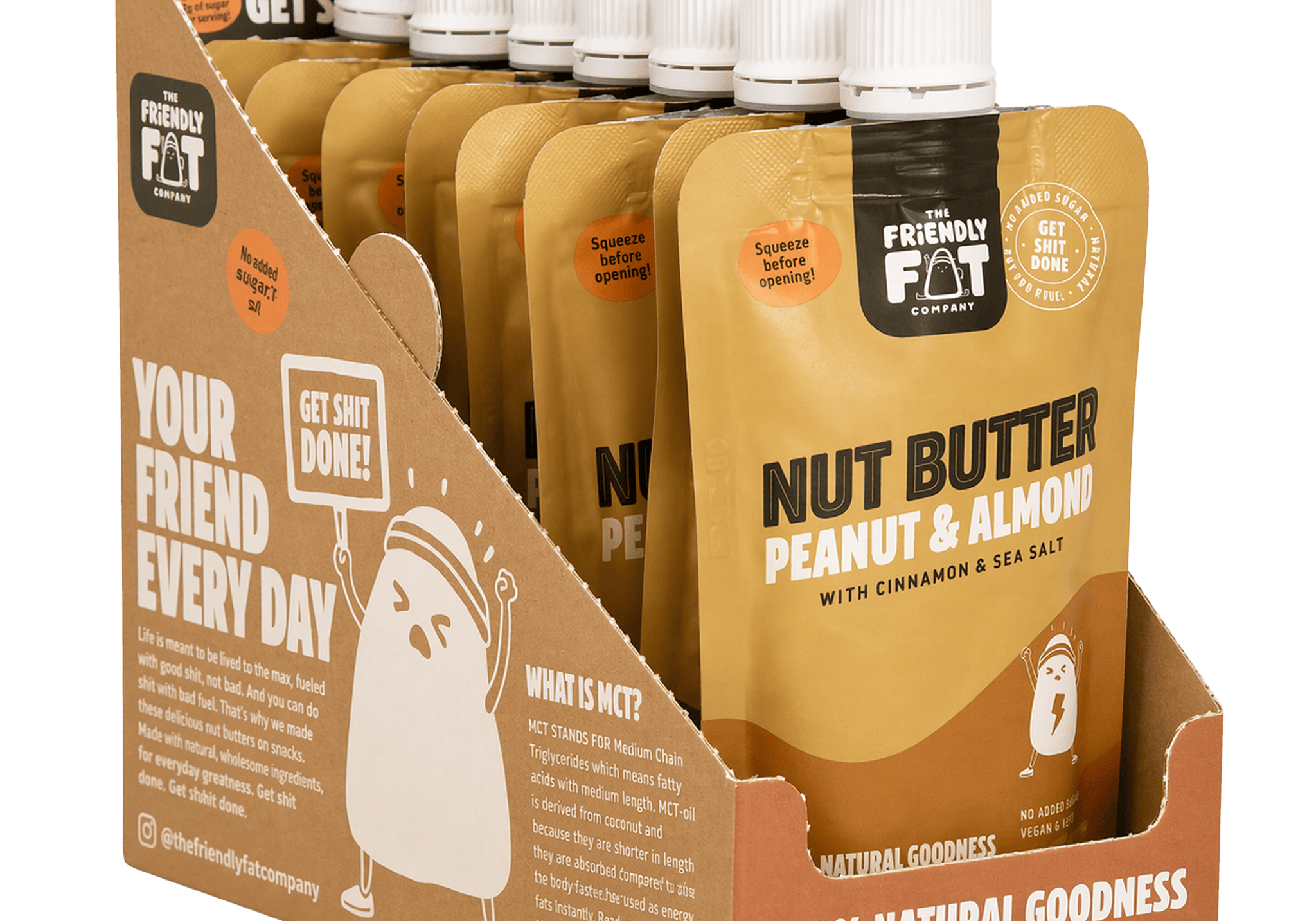 Nut Butter Peanut & Almond - The Friendly
