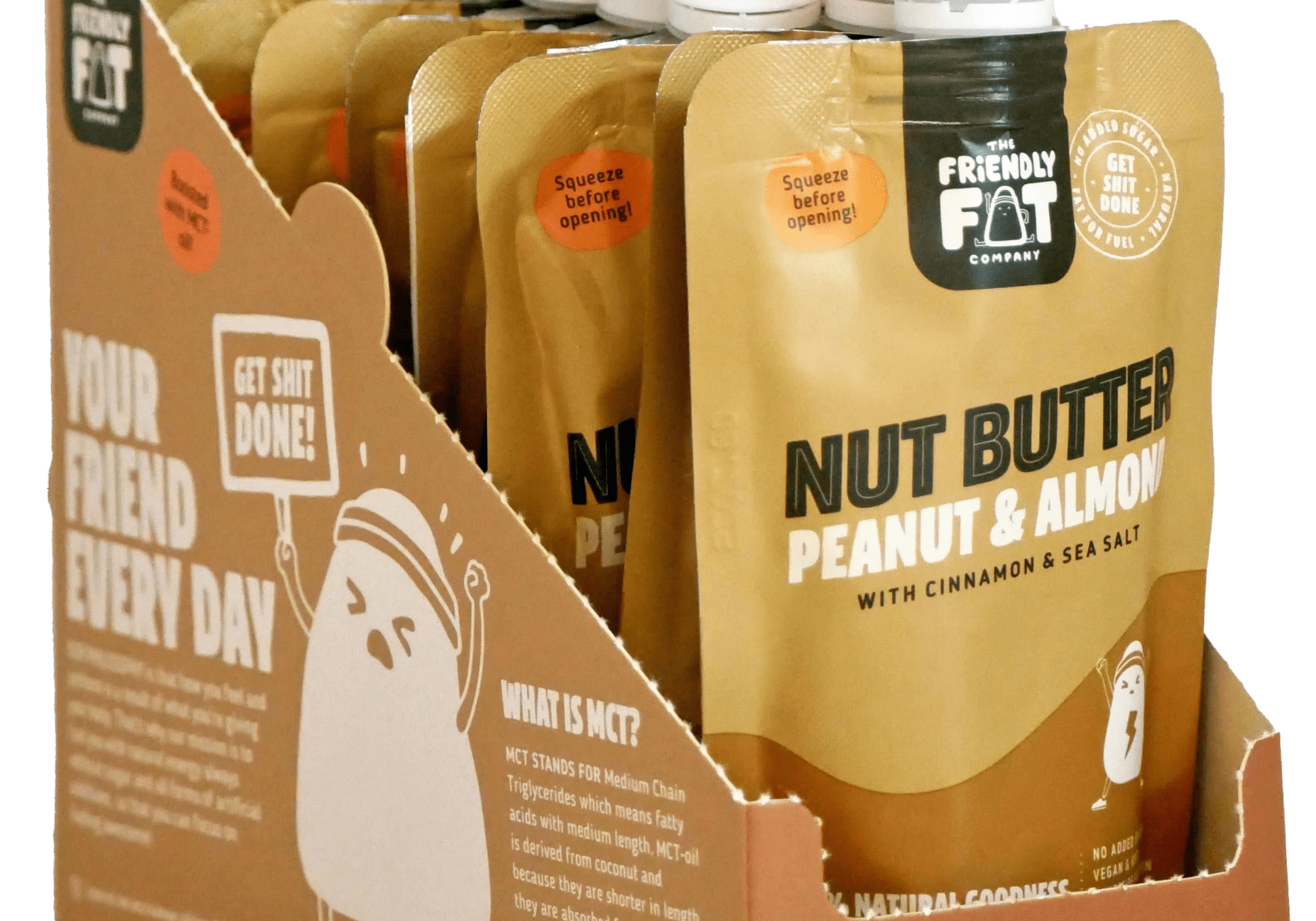 Nut Butter Peanut & Almond (x12) - The Friendly
