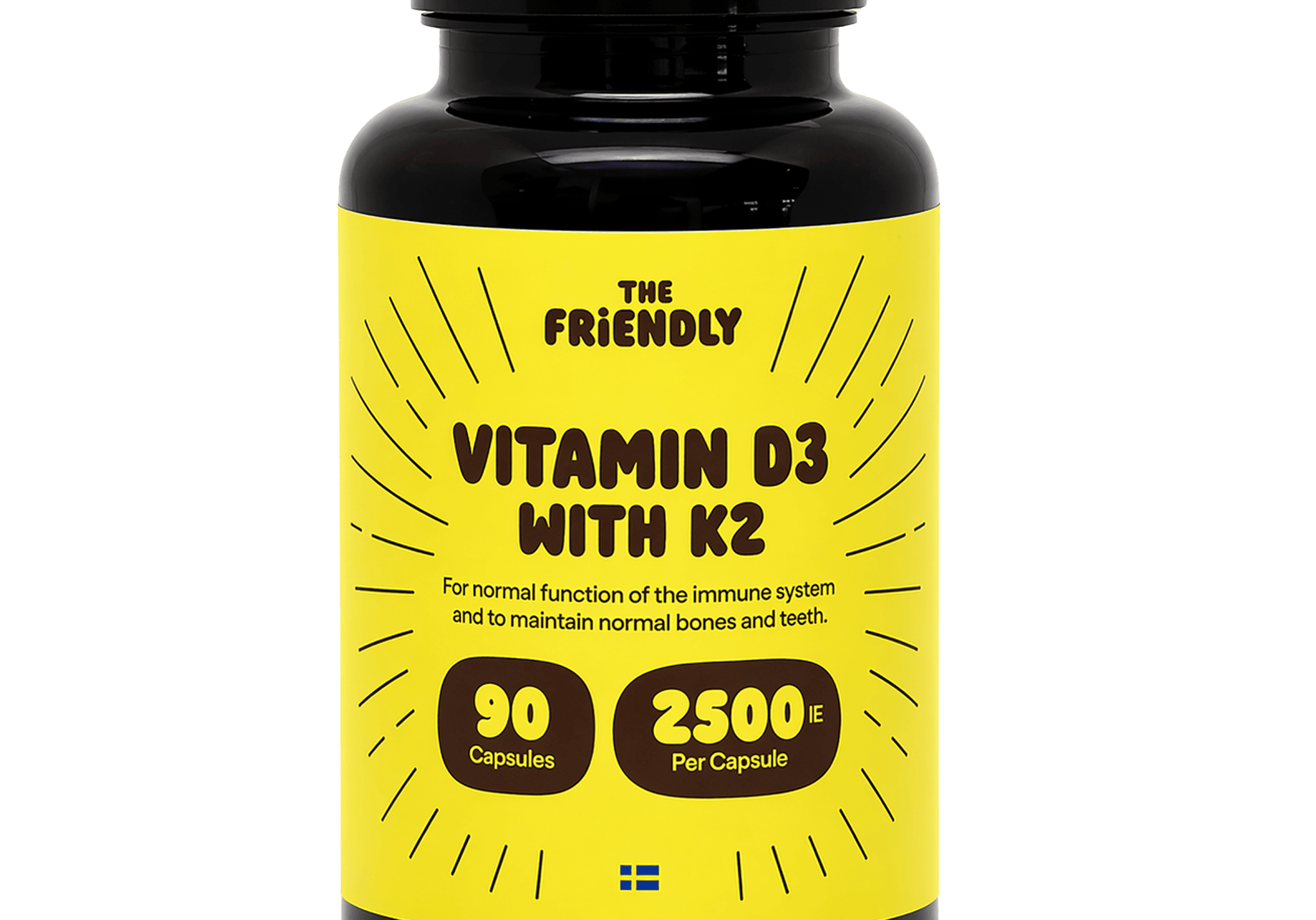 Vitamin D3 with K2 - The Friendly