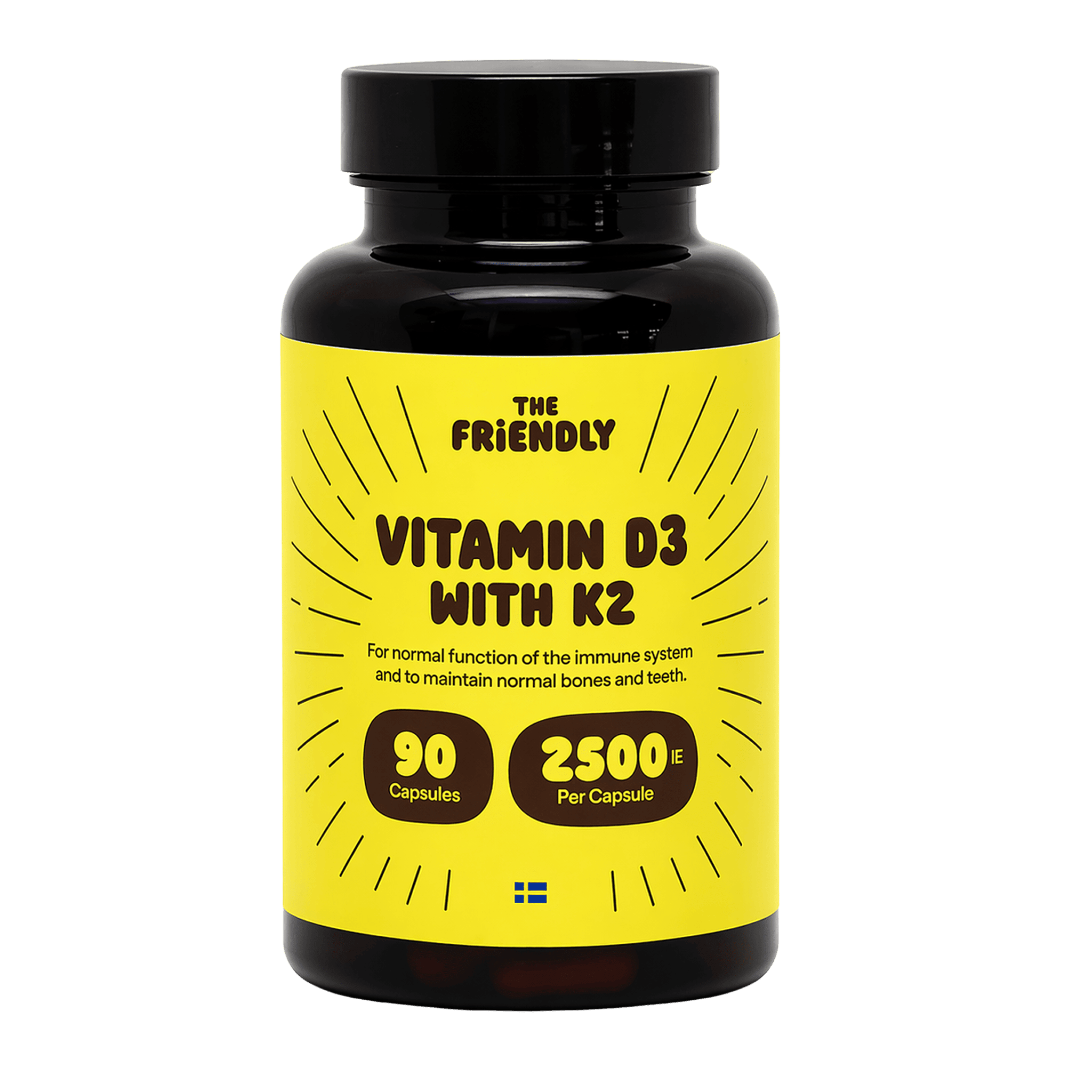Vitamin D3 with K2 - The Friendly