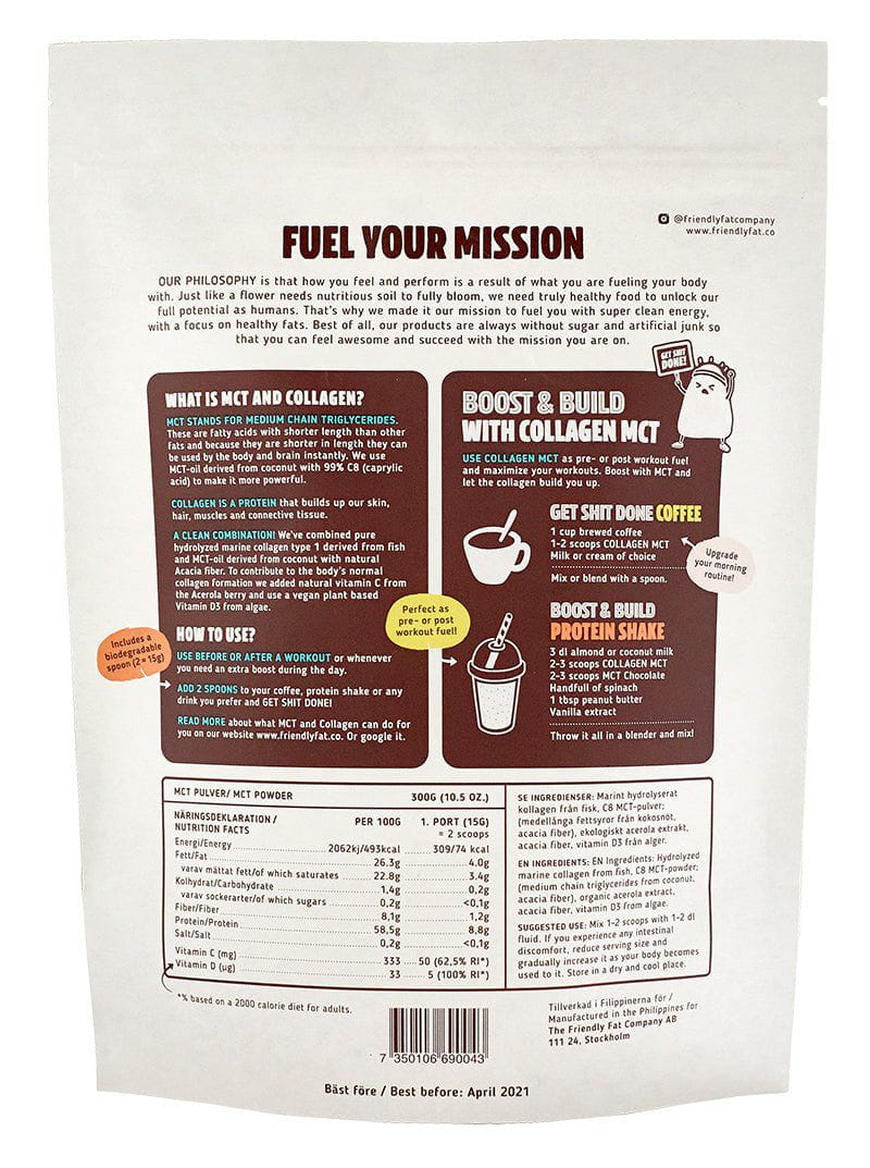 Collagen MCT - Powder - The Friendly