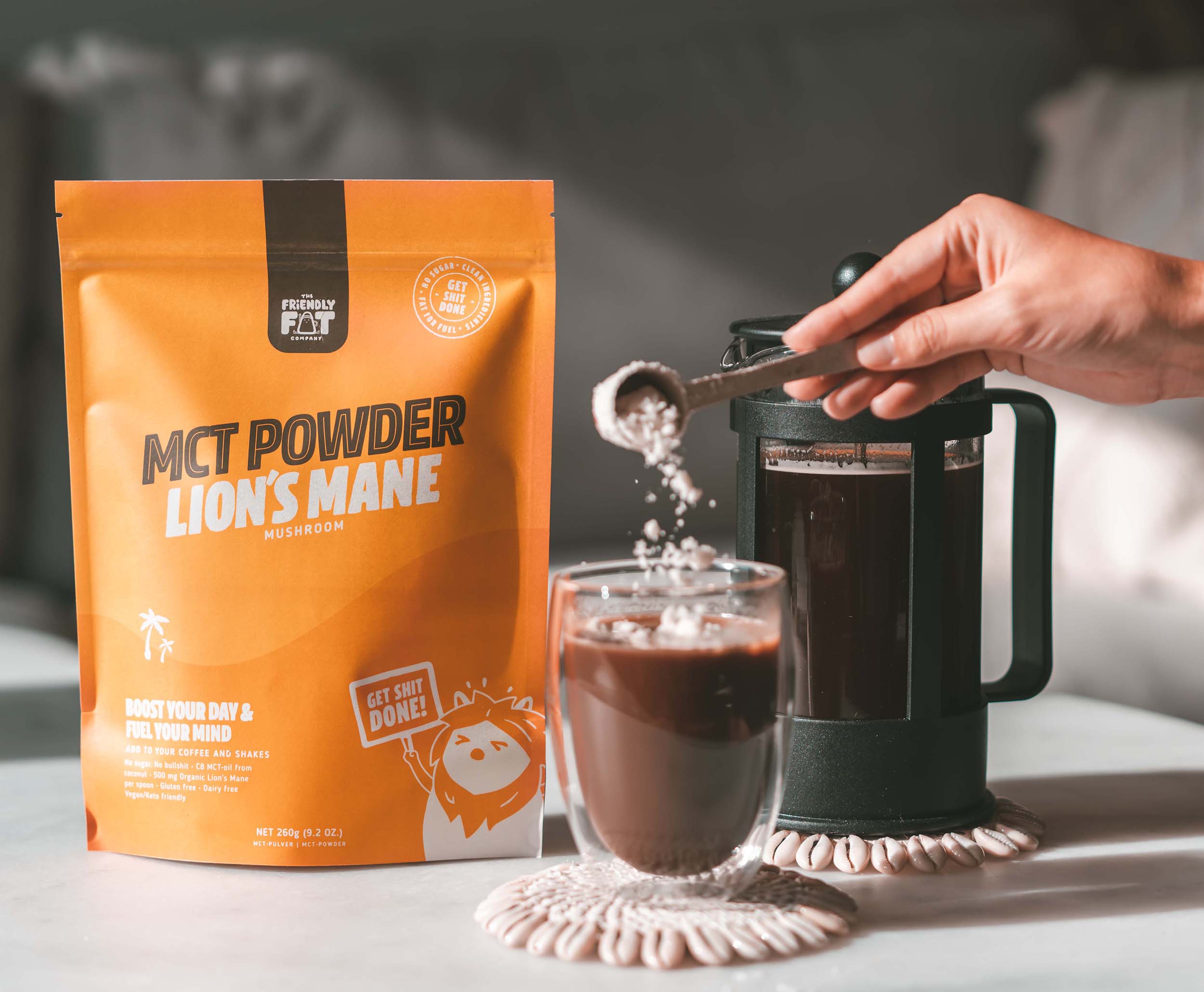 Lion's Mane MCT - Powder - The Friendly