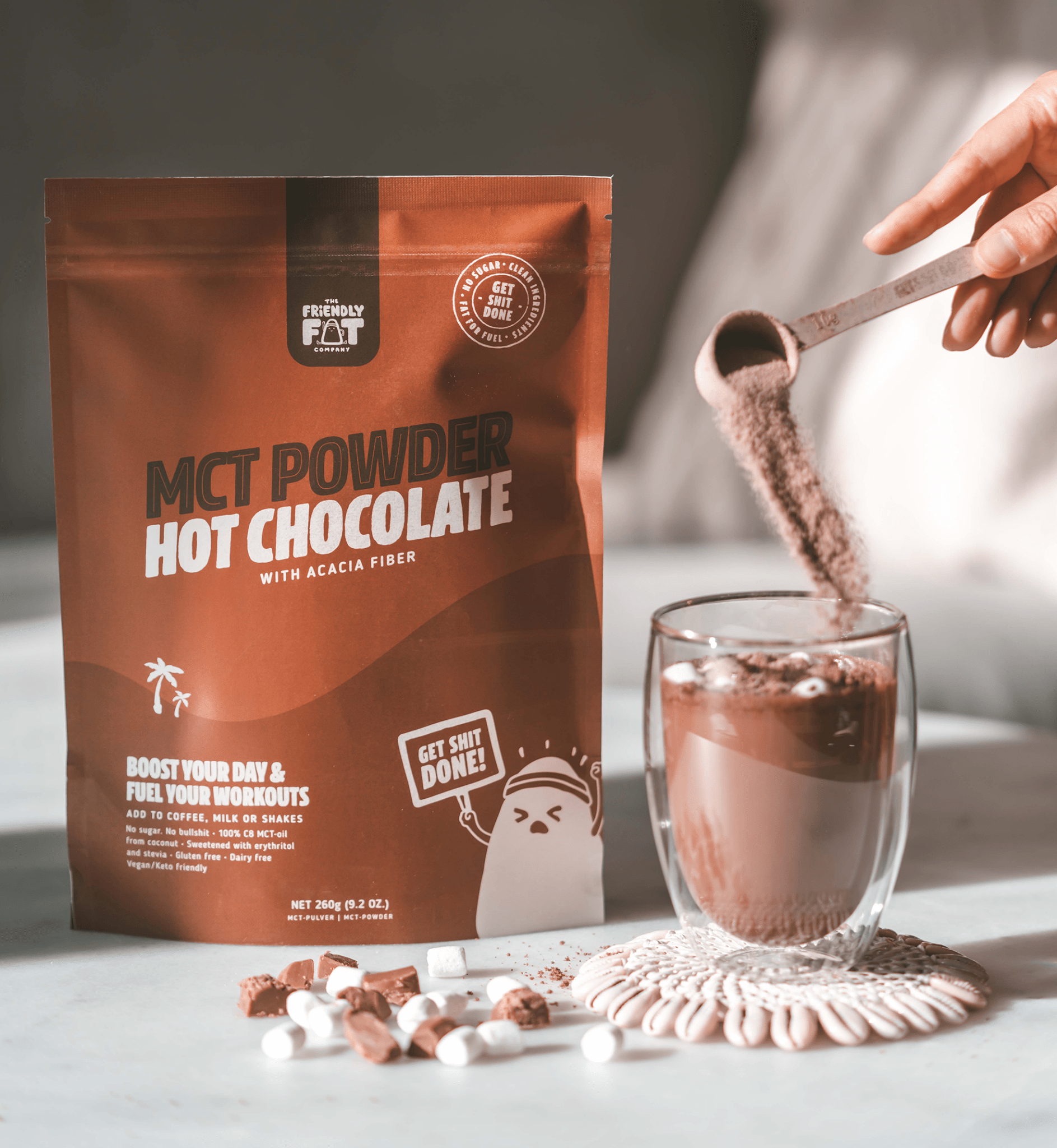 Hot Chocolate MCT - Powder - The Friendly