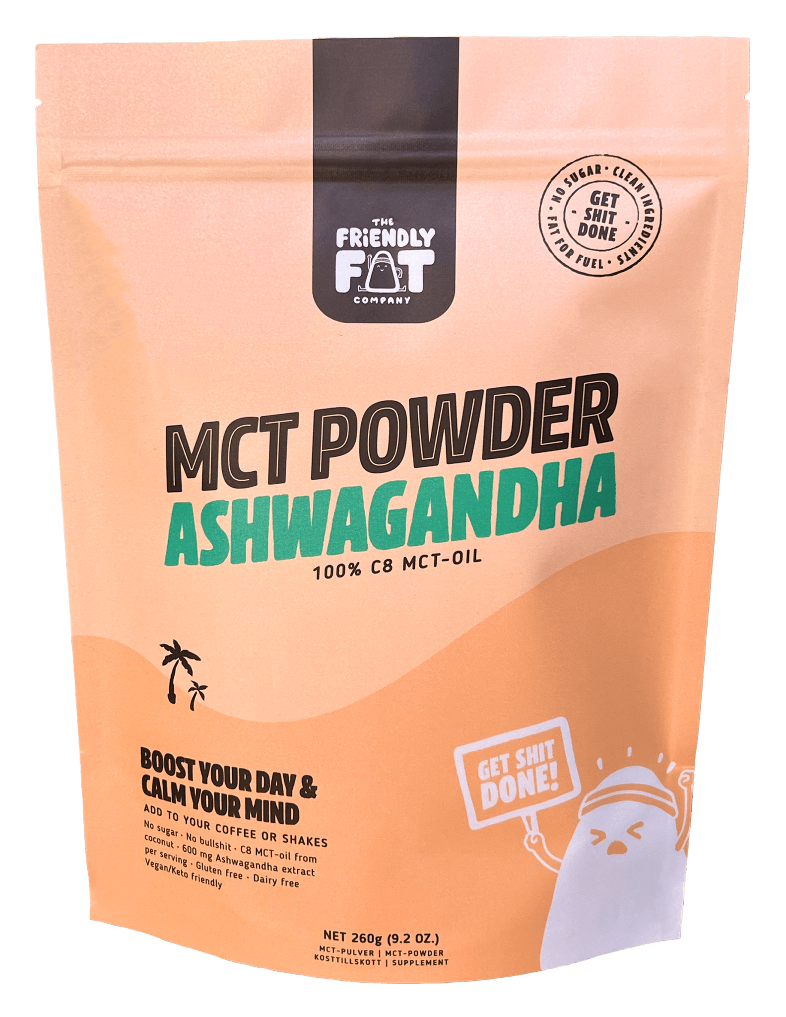 Ashwagandha MCT - Powder - The Friendly